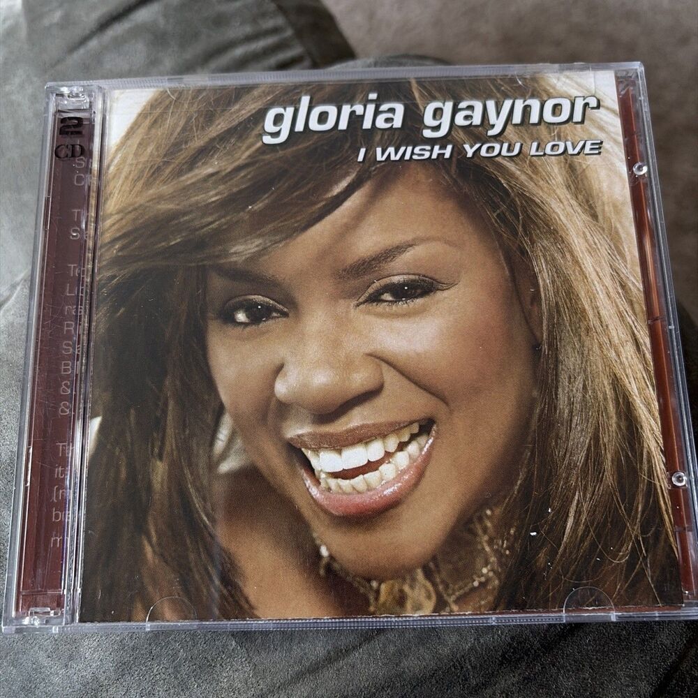 I Wish You Love [Bonus Disc] Gloria Gaynor (CD, 2002, 2 Discs, Logic)